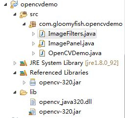 详解OpenCV For Java环境搭建与功能演示