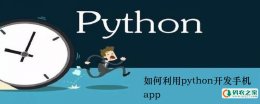 如何利用python开发手机app