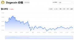 今日狗狗币行情与价格走势分析_01月03日Dogecoin实时报价图解
