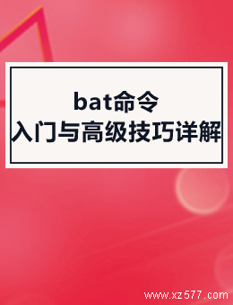 bat命令入门与高级技巧详解