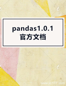 pandas1.0.1 官方文档