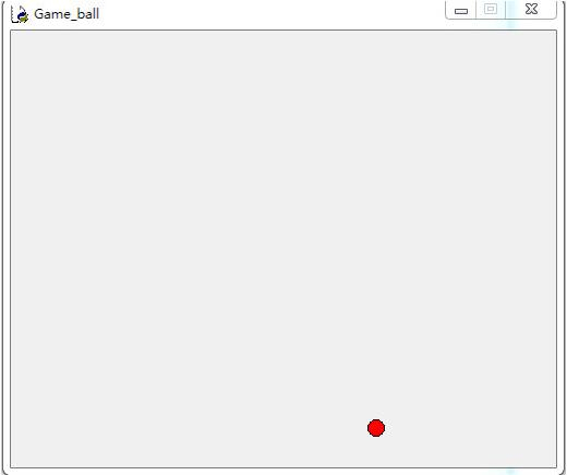 python GUI实现小球满屏乱跑效果