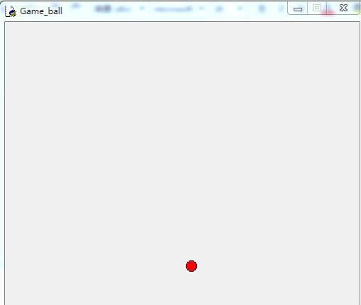 python GUI实现小球满屏乱跑效果