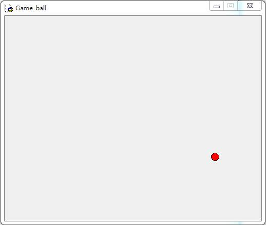 python GUI实现小球满屏乱跑效果
