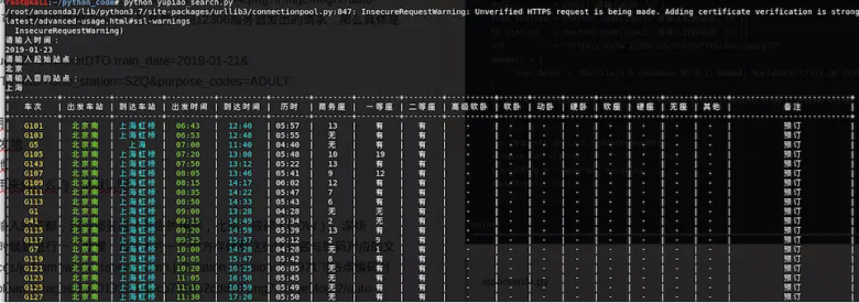 Python爬虫实战之12306抢票开源