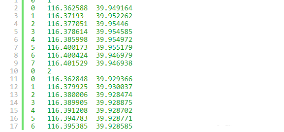 python导入坐标点的具体操作