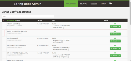 使用Spirng Boot Admin监控Spring Cloud应用项目