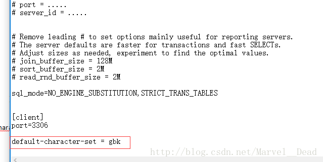 MySQL绿色版设置编码以及1067错误详解