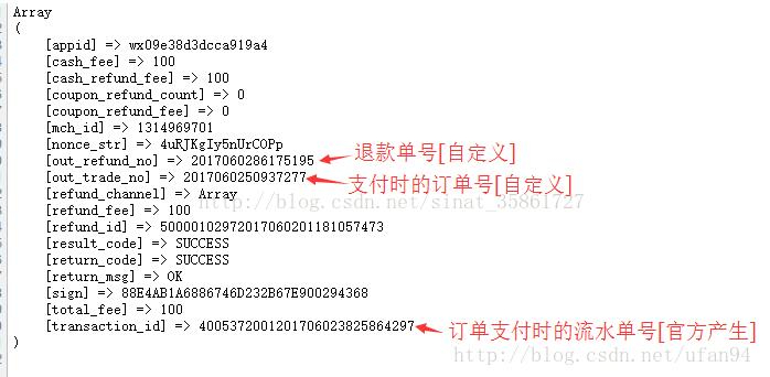 PHP实现微信申请退款功能