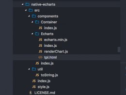 React Native使用百度Echarts显示图表的示例代码