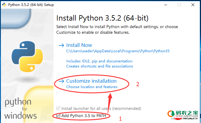 在windows10里python3.5 pip3应该如何安装