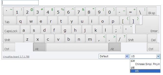 打造个性化的功能强大的Jquery虚拟键盘(VirtualKeyboard)