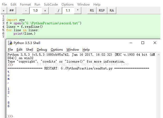 利用Python读取txt文档的方法讲解