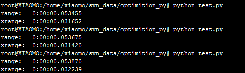 python中range()与xrange()用法分析