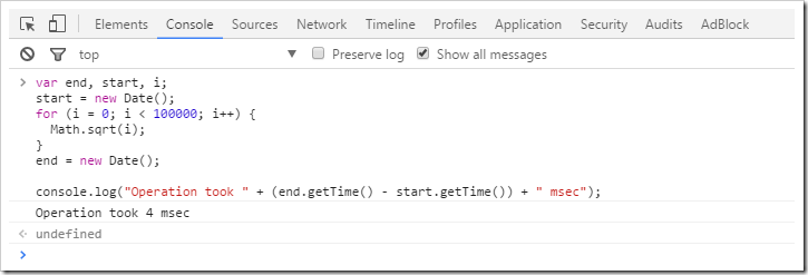 深入理解javascript的getTime()方法