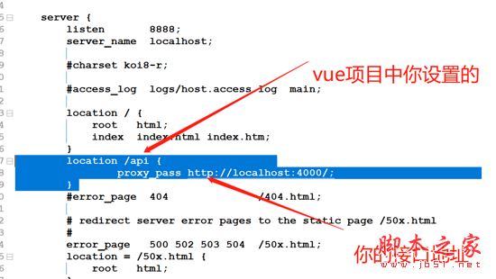 Vue中跨域及打包部署到nginx跨域设置方法