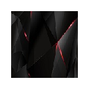 Black red shards