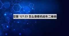 交管12123机动车二维码在哪扫描？交管12123查看机动车二维码的方法