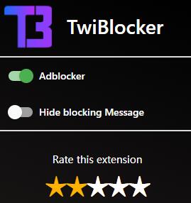 Twiblocker-视频Adblocker