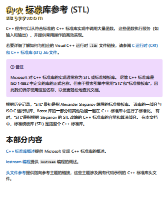 C++标准库参考2024最新版 (c++ stl)